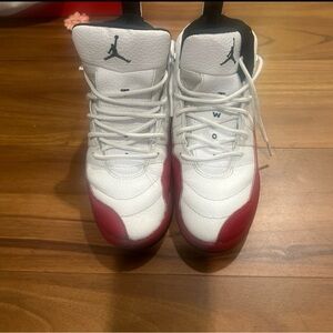 Jordan 12s (red and white)